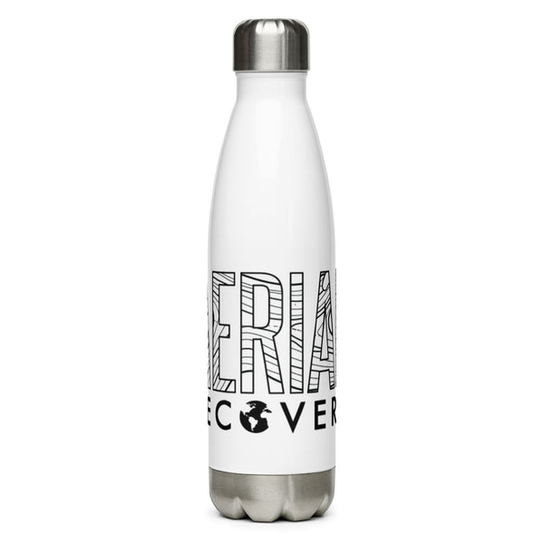 Aerial Recovery Topo Stainless Steel Water Bottle